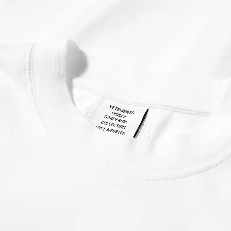 Vetements Haute Couture Logo T-Shirt White