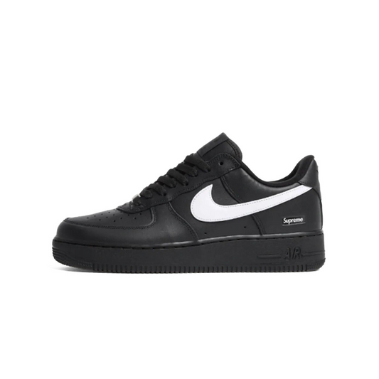 Nike Air Force 1 Low Supreme 'Black White' - 48h