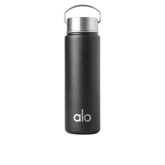 Alo Water Bottle Black