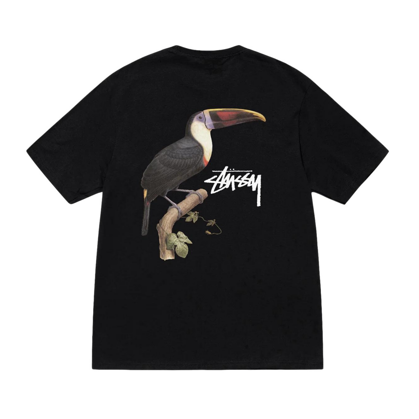 Stussy Toucan Black Tee