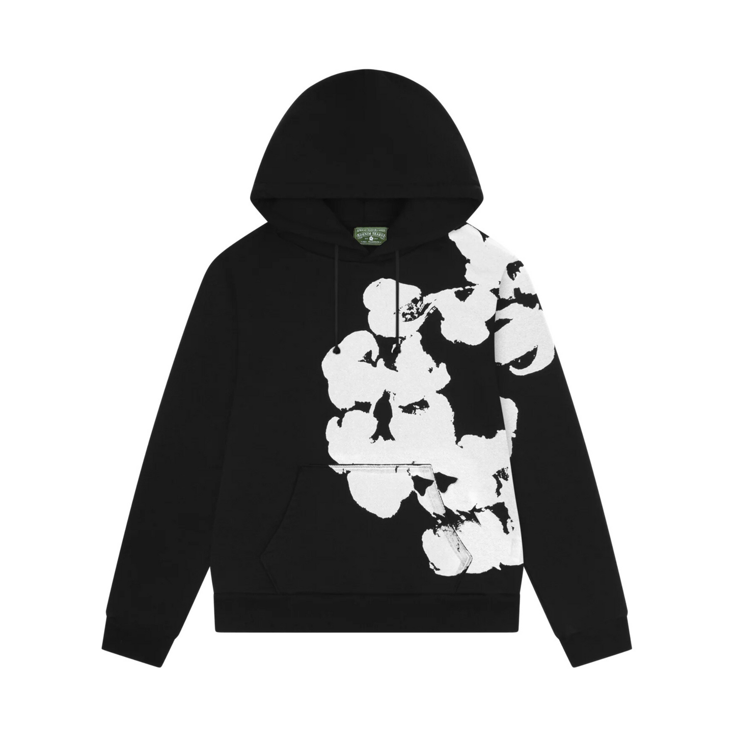 Denim Tears Jumbo Wreath Hoodie 'Black'