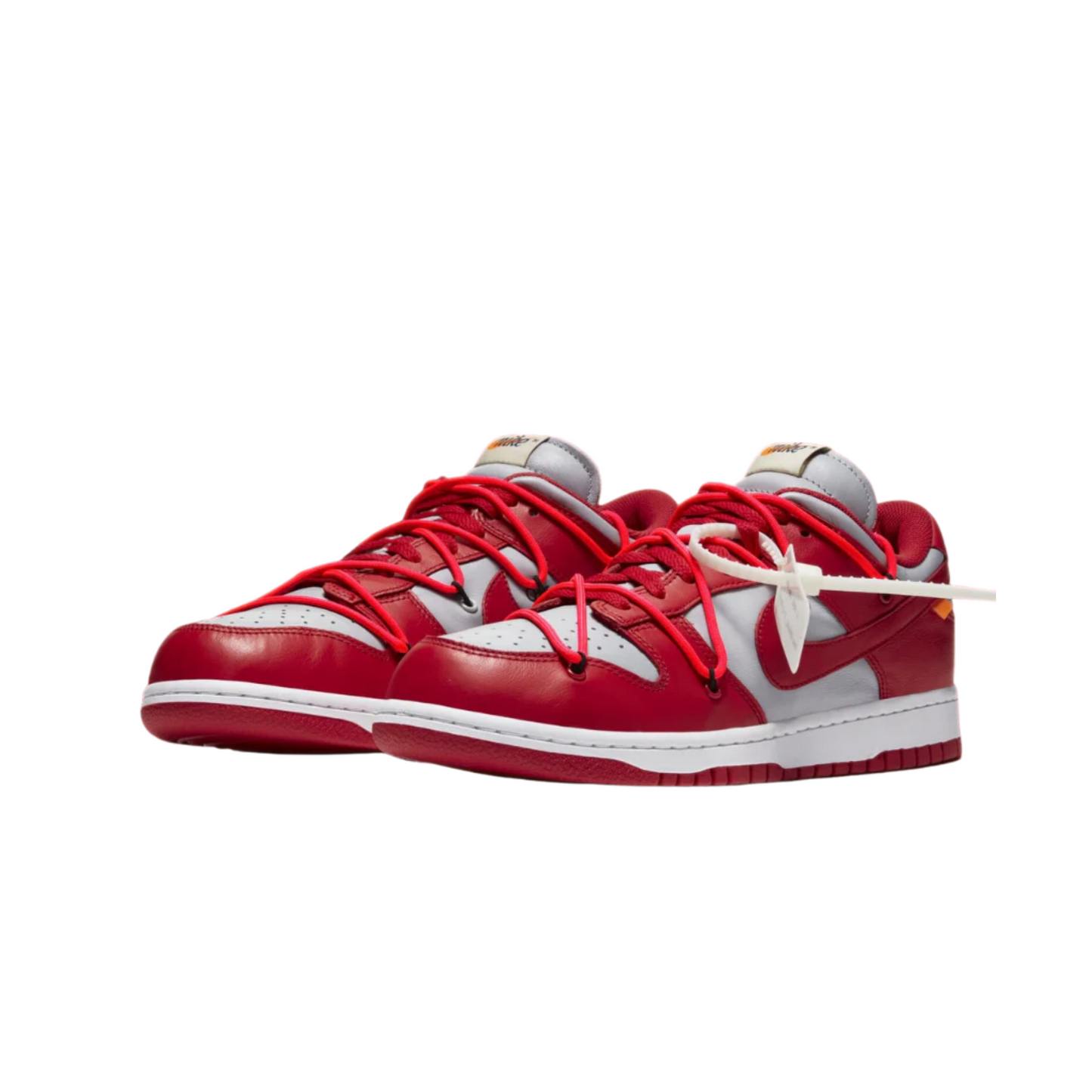 Nike x Off-White Dunk Low University Red - 48h