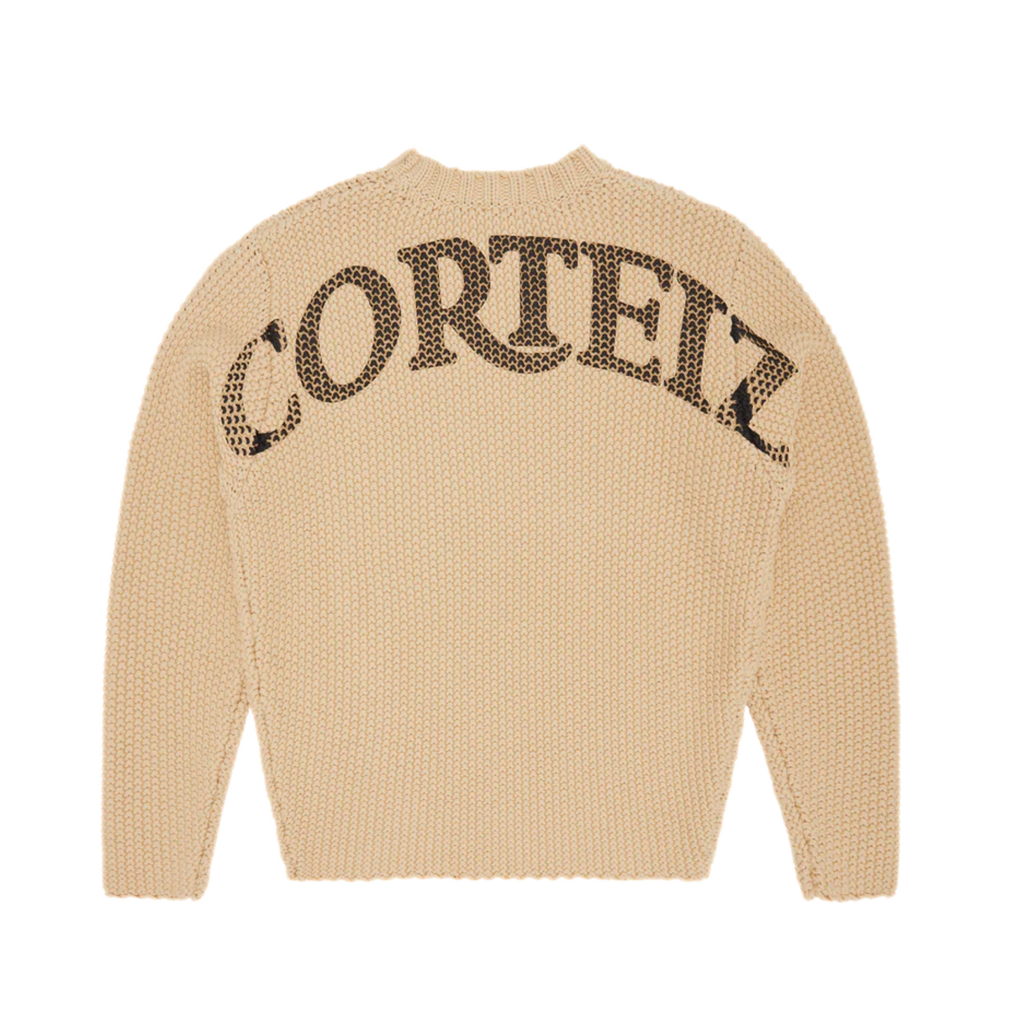Πουλόβερ Corteiz Heavy Knit Royale 'Natural'