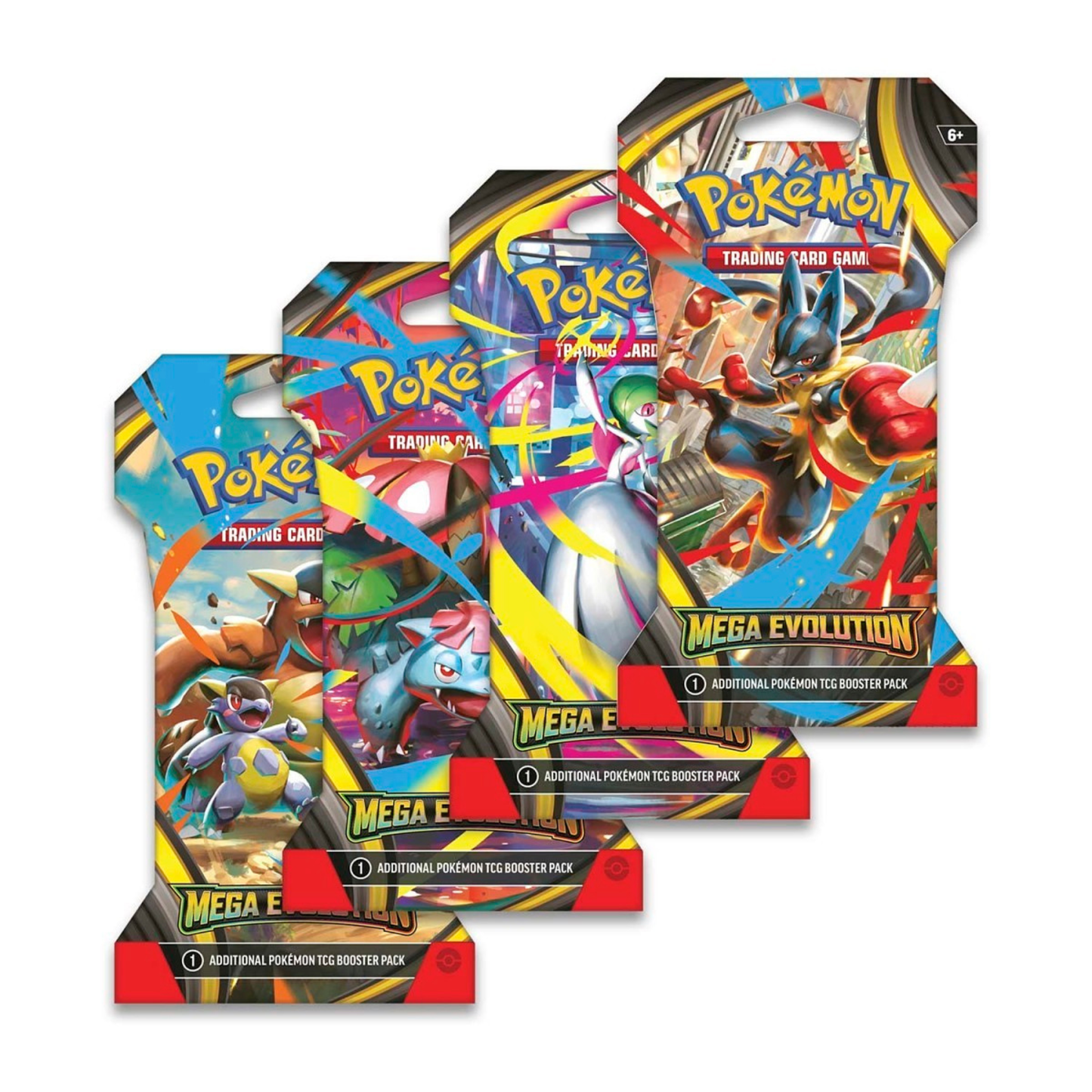 Pokemon Mega Evolution Sleeved Booster Pack