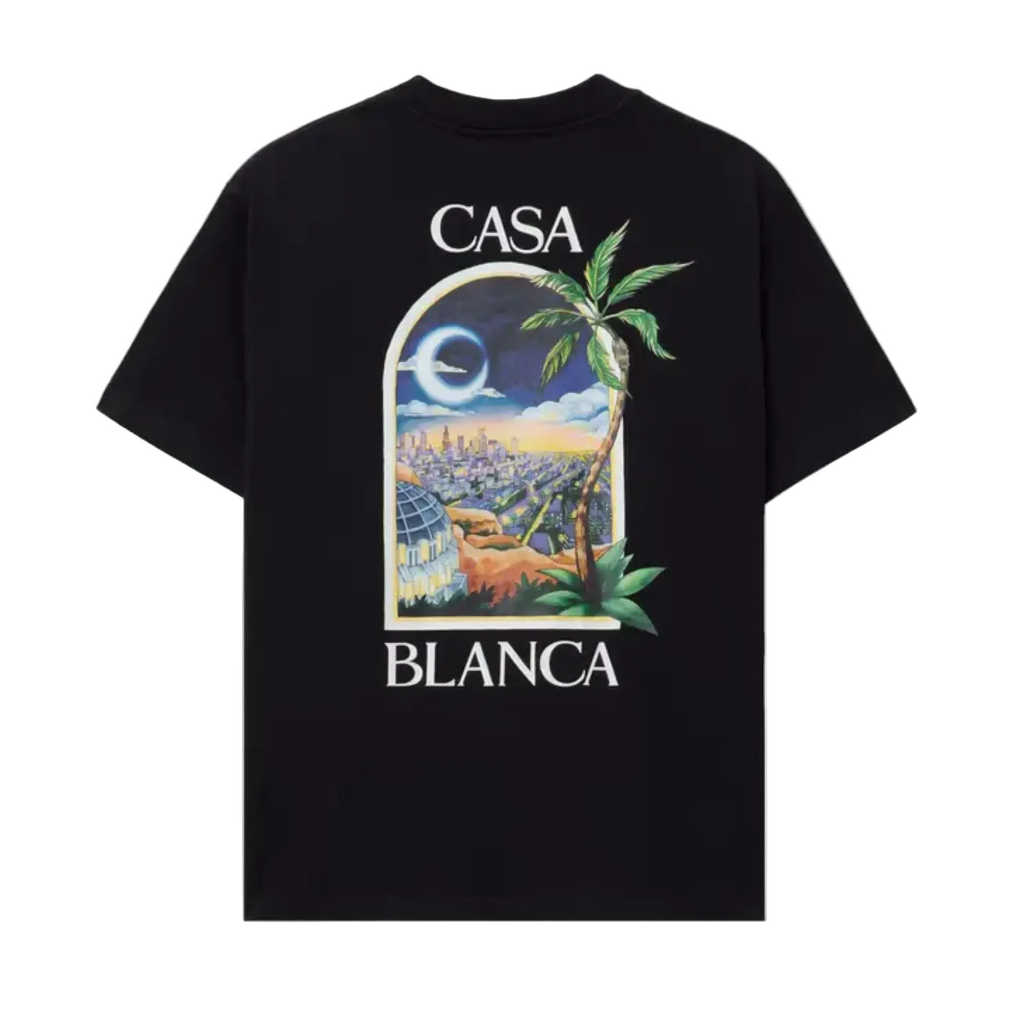 Casablanca La Night Printed T-Shirt 'Black'