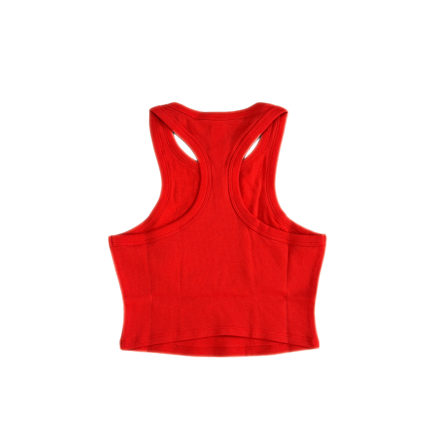 Alo Yoga Aspire Cropped Cotton-Blend Tank Top Red/White