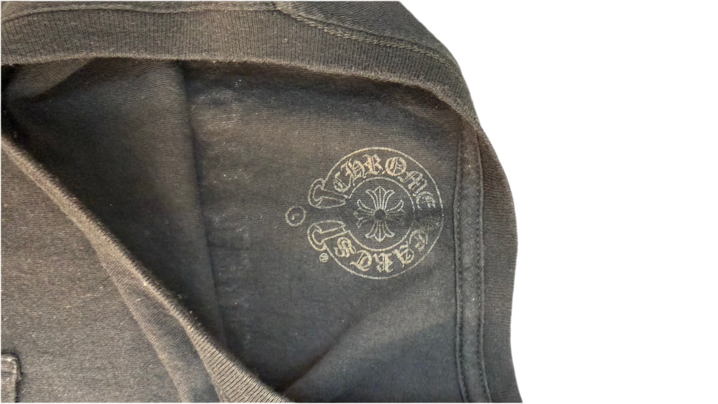 Chrome Hearts Black Tee "Fuck You"