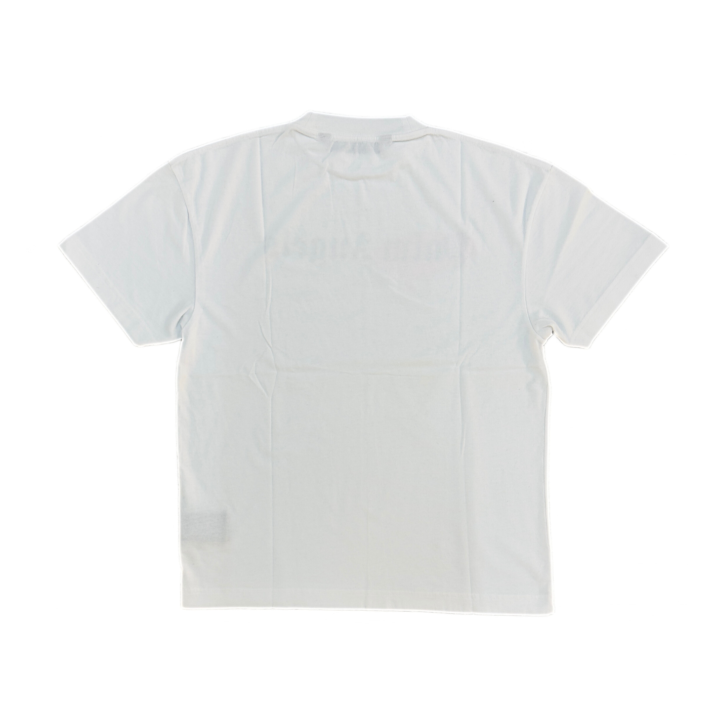 Palm Angels Men's Pink Spray Paint Miami T-shirt White