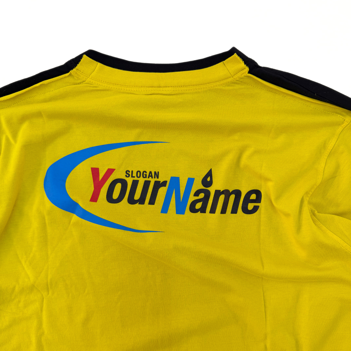 Vetements Slogan Your Name Longsleeve Black/Yellow