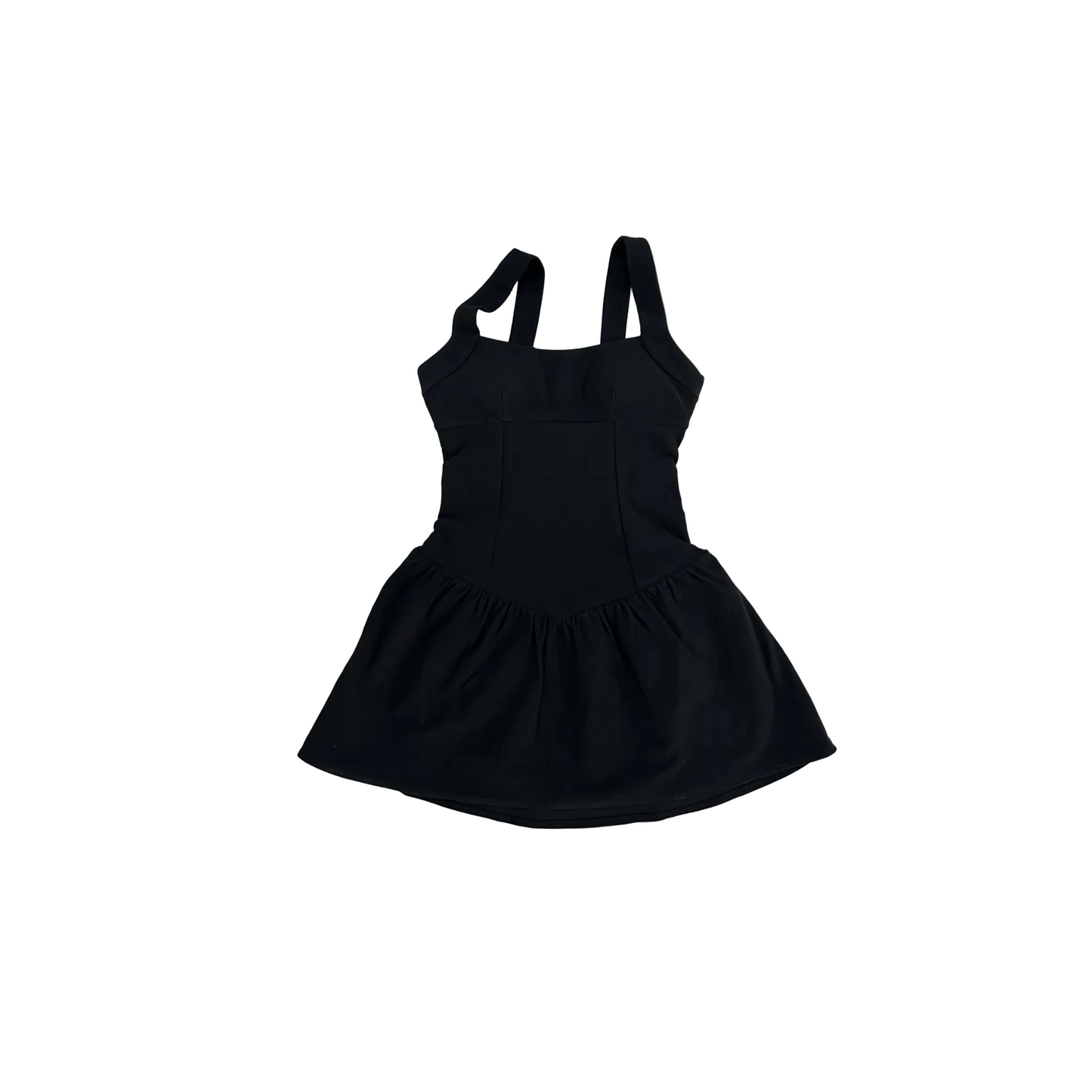 Alo Alosoft Break Point Tennis Dress - Black