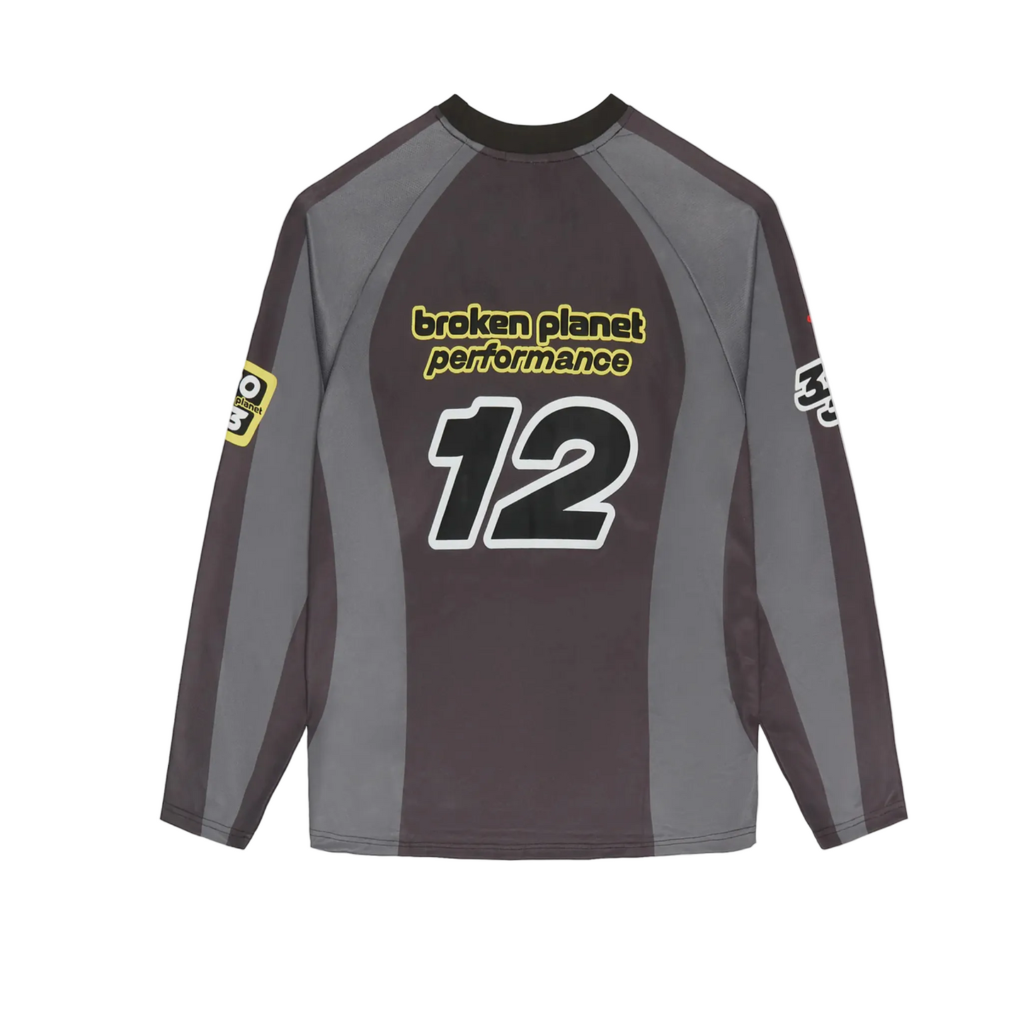 Broken Planet Football Long Sleeve Tee