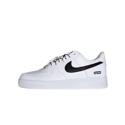 Nike Air Force 1 Low Supreme 'White Black' - 48h