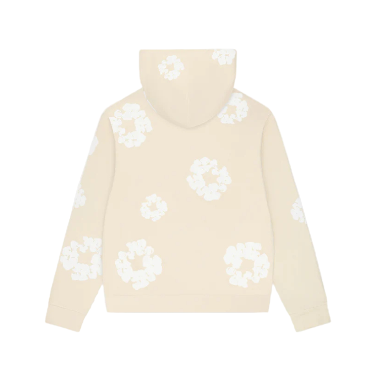 Denim Tears Men's Cotton Wreath Hoodie Oatmeal