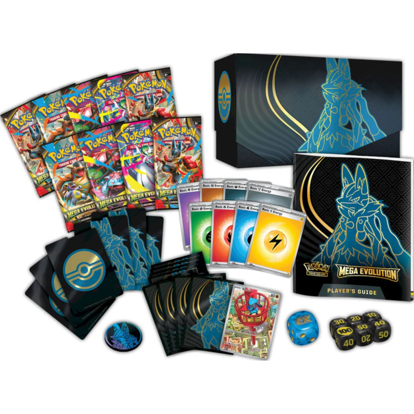 Pokemon Mega Evolution Elite Trainer Box (ETB) - Lucario