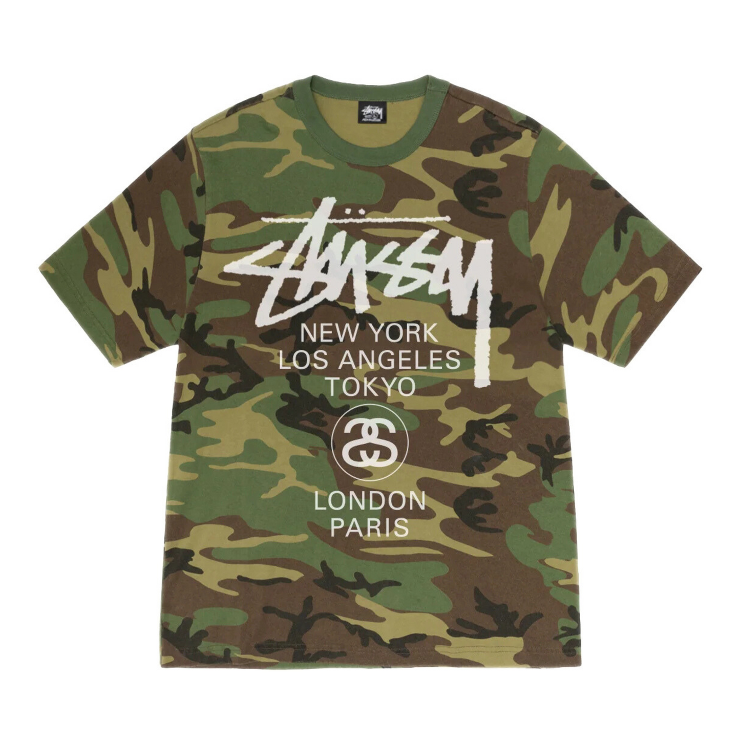 Stussy World Tour Tee 'Camo'