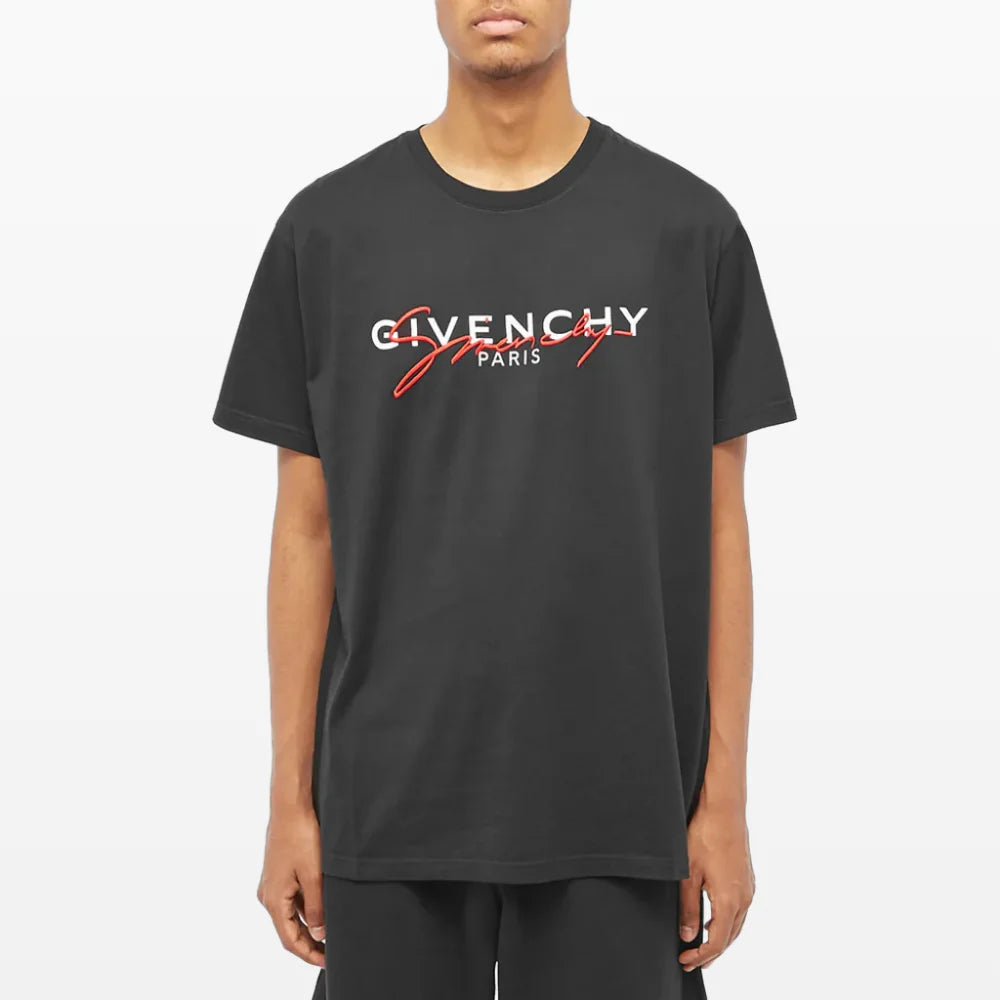 Givenchy Print & Signature Tee