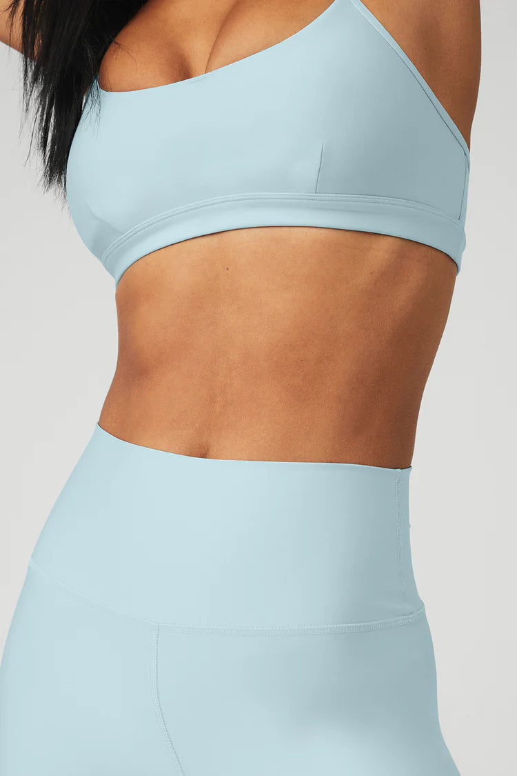 Alo Yoga High-Waist Airbrush Legging light blue