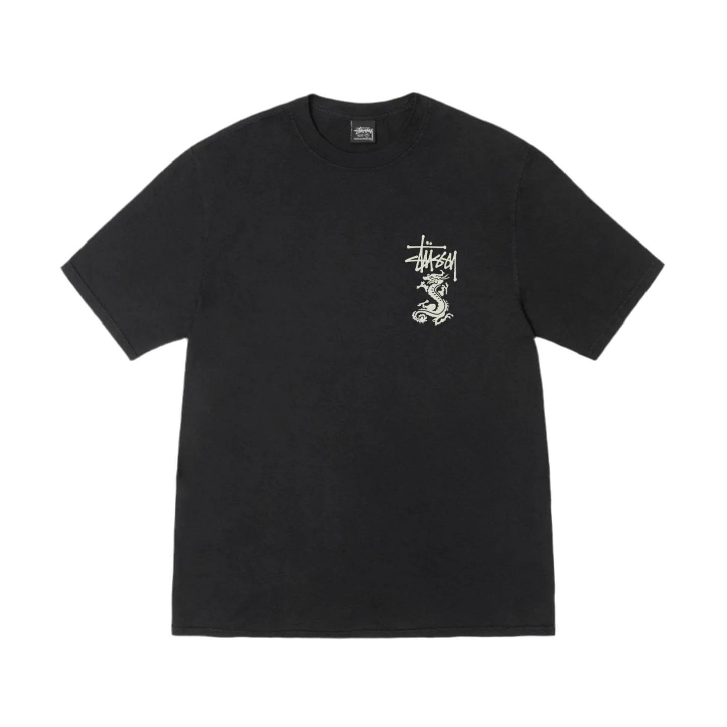 Stussy double dragon pigment dyed T-shirt
