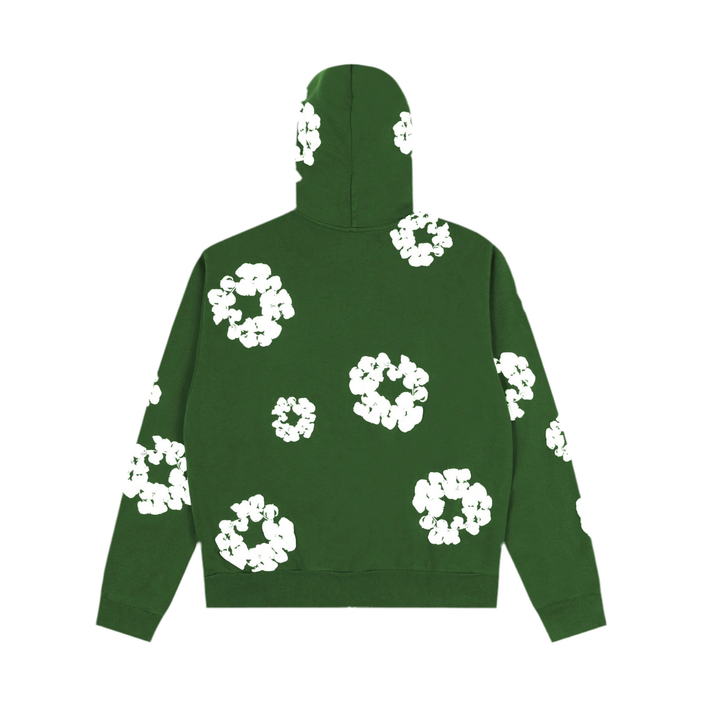 Denim Tears Zip Up Hoodie green