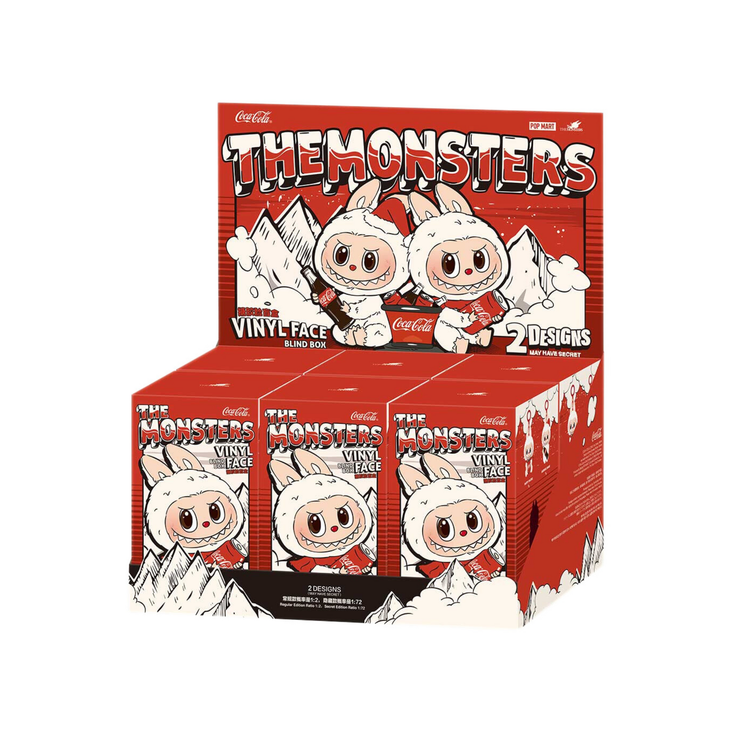 Labubu The Monsters COCA-COLA Series-Vinyl Face Blind Box