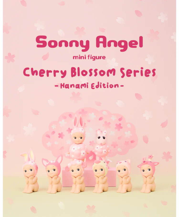 Sonny Angel Cherry Blossom Hanami Series (1) Assorted Sealed Blind Box Original Mini Figure, Limited Edition (2025)