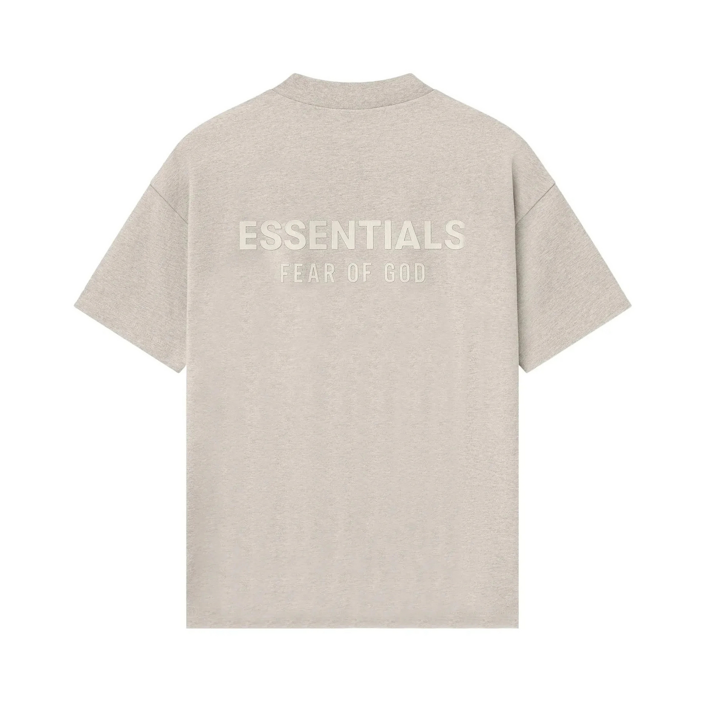Fear of God Essentials classic short sleeve heather stone