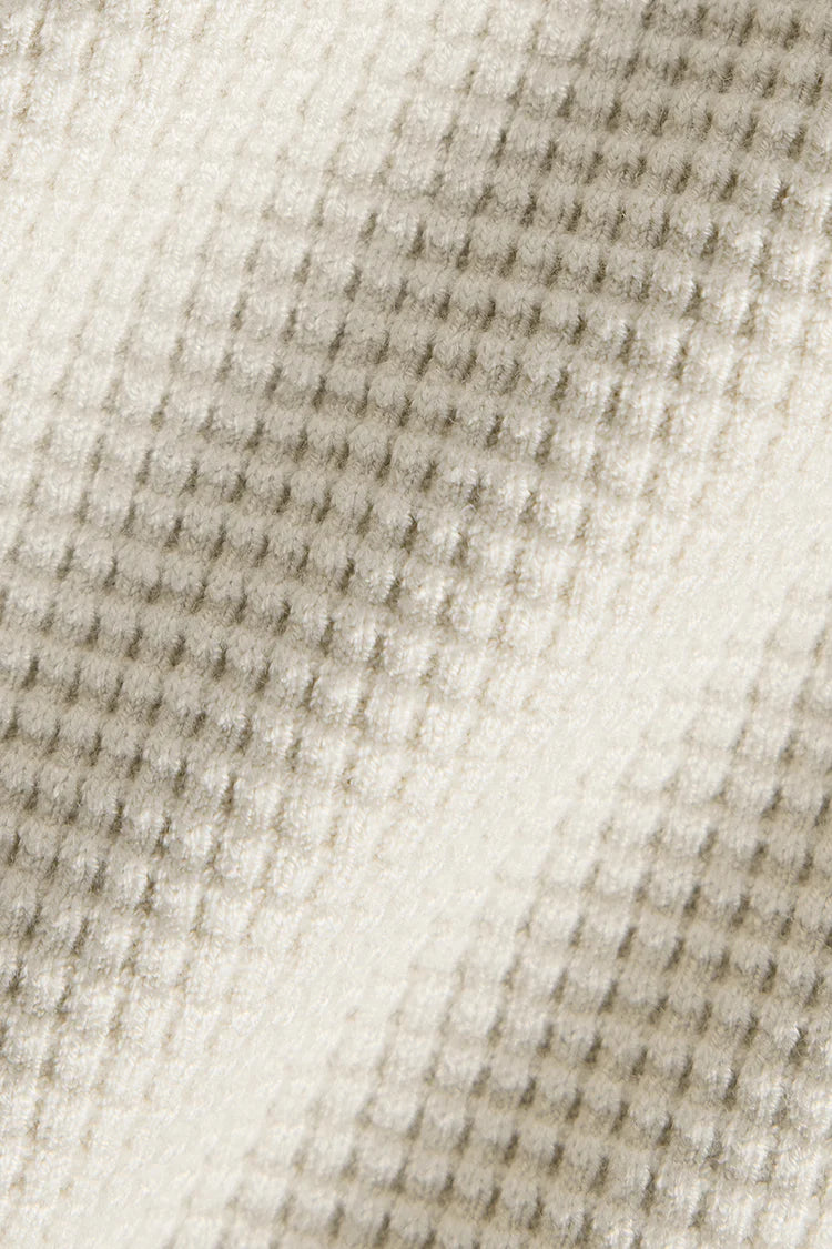 Alo Elevate Waffle Long Sleeve Crew Bone