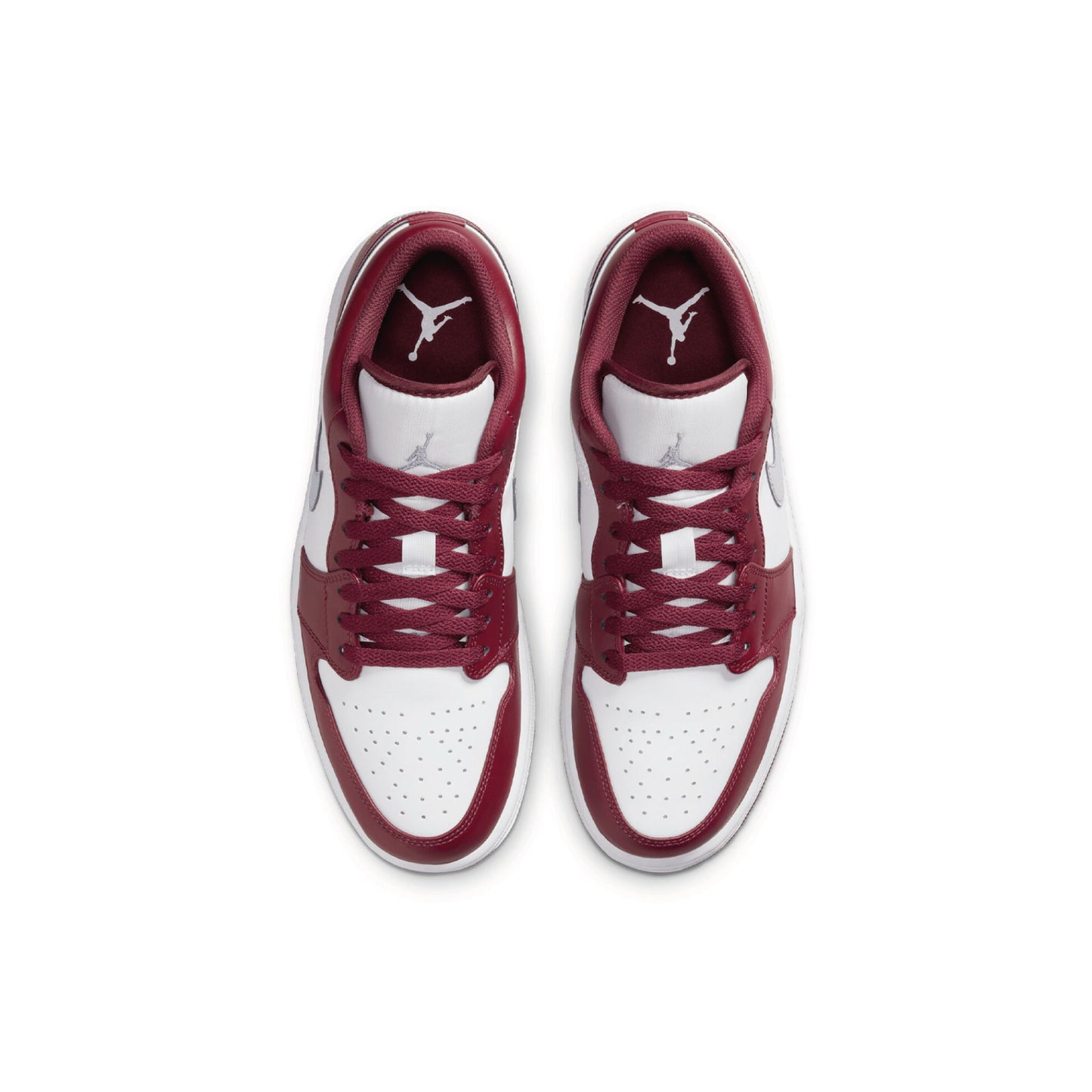 Jordan 1 Low White Bordeaux