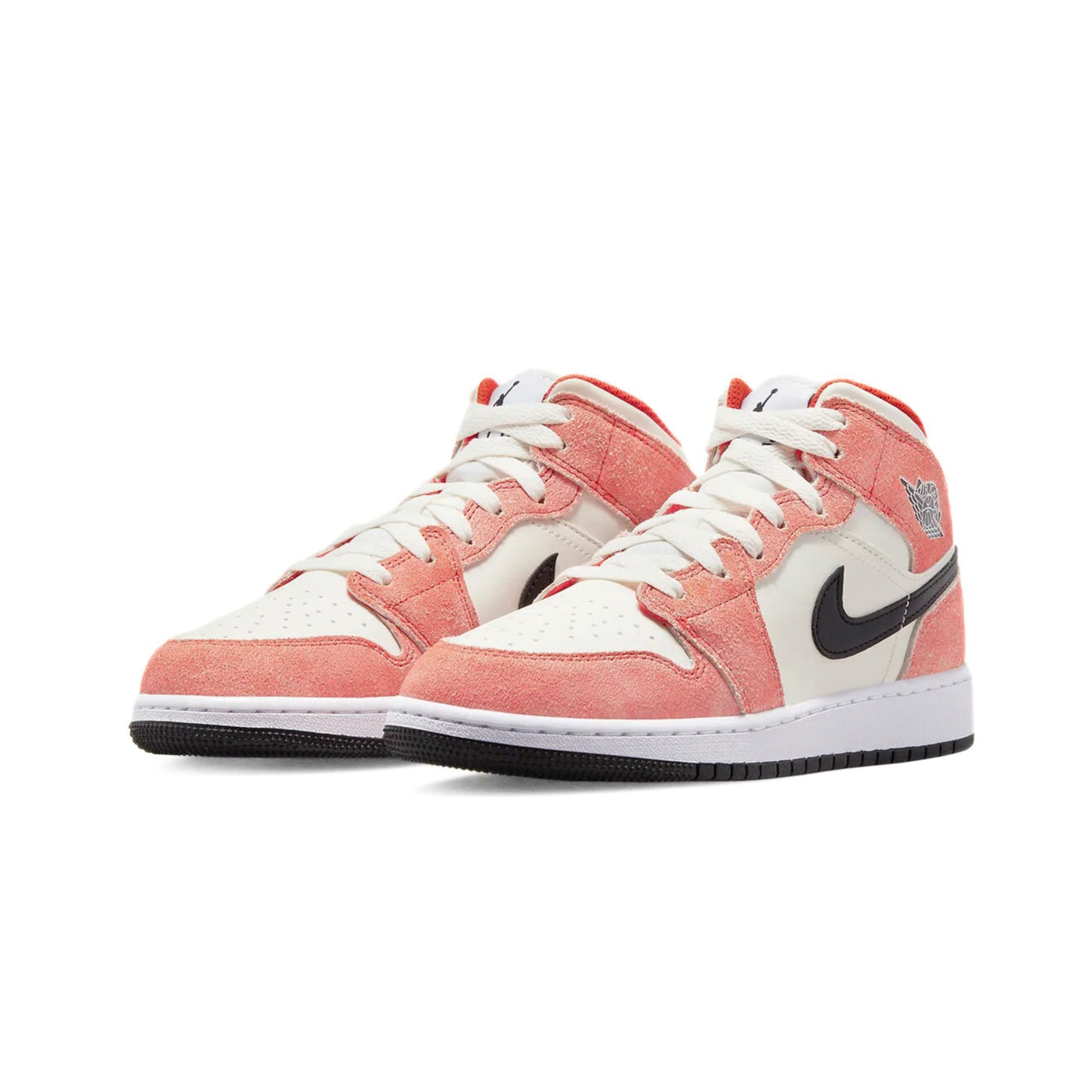 Jordan 1 Mid SE Orange Suede (GS)