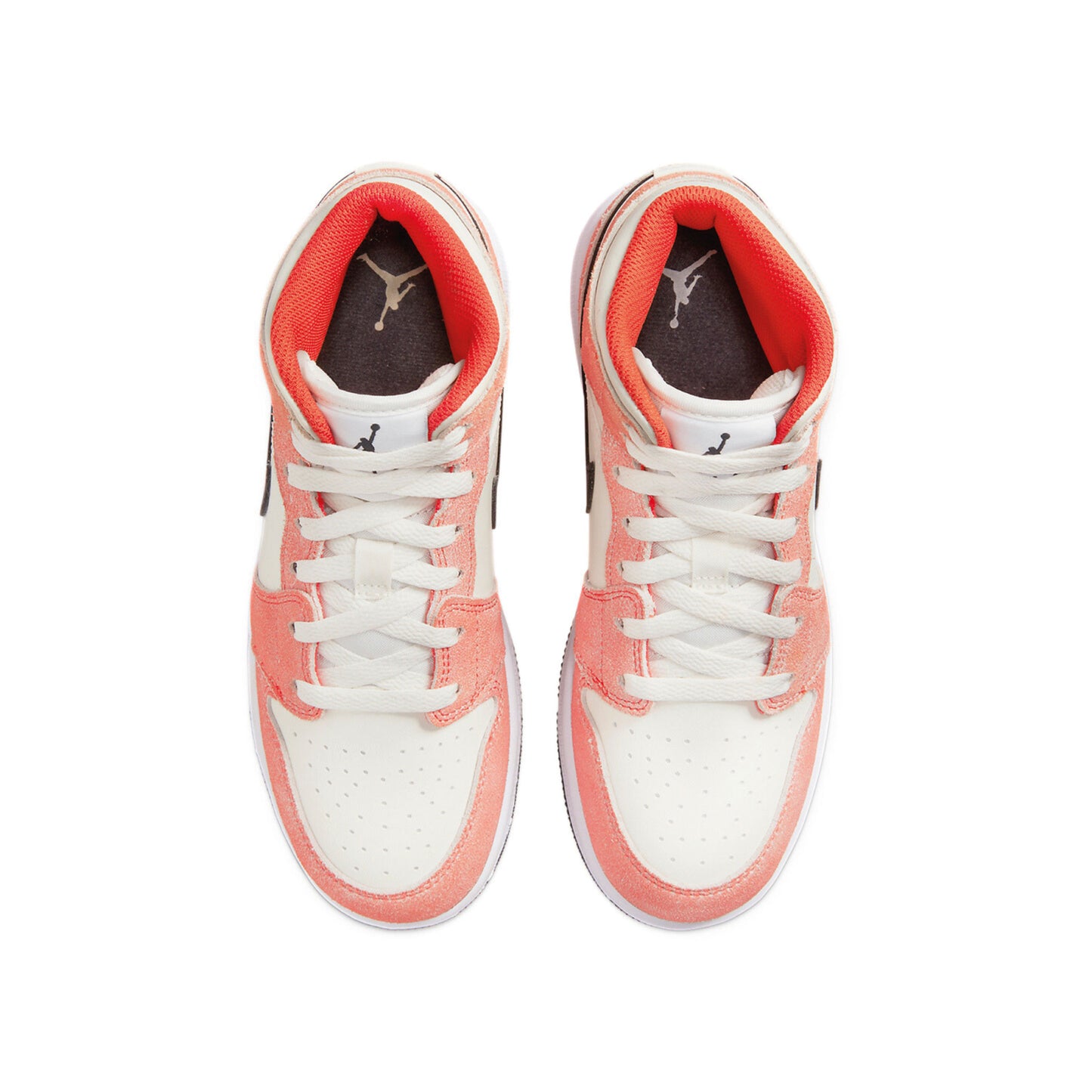 Jordan 1 Mid SE Orange Suede (GS)