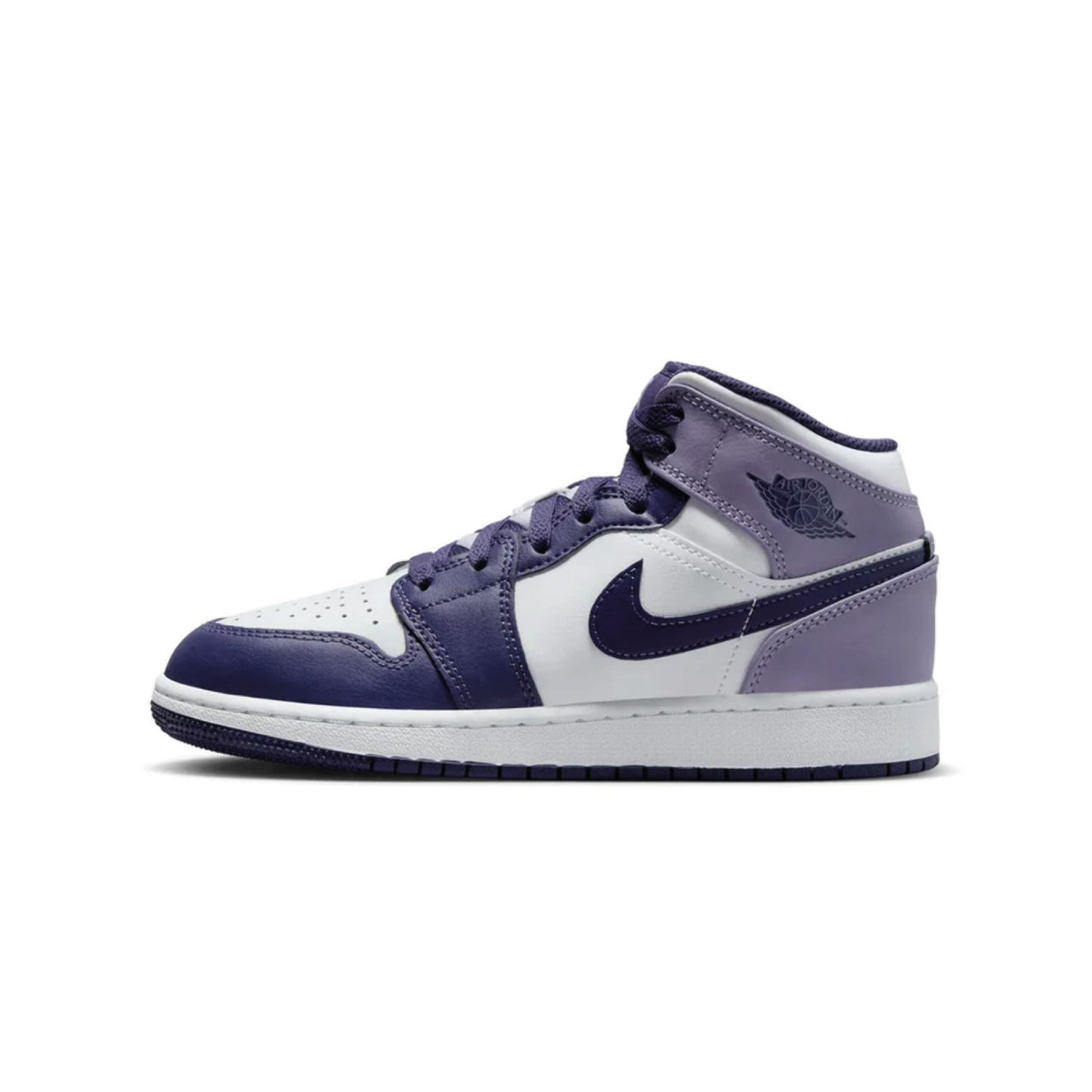 Jordan 1 Mid White Sky J Purple (GS)