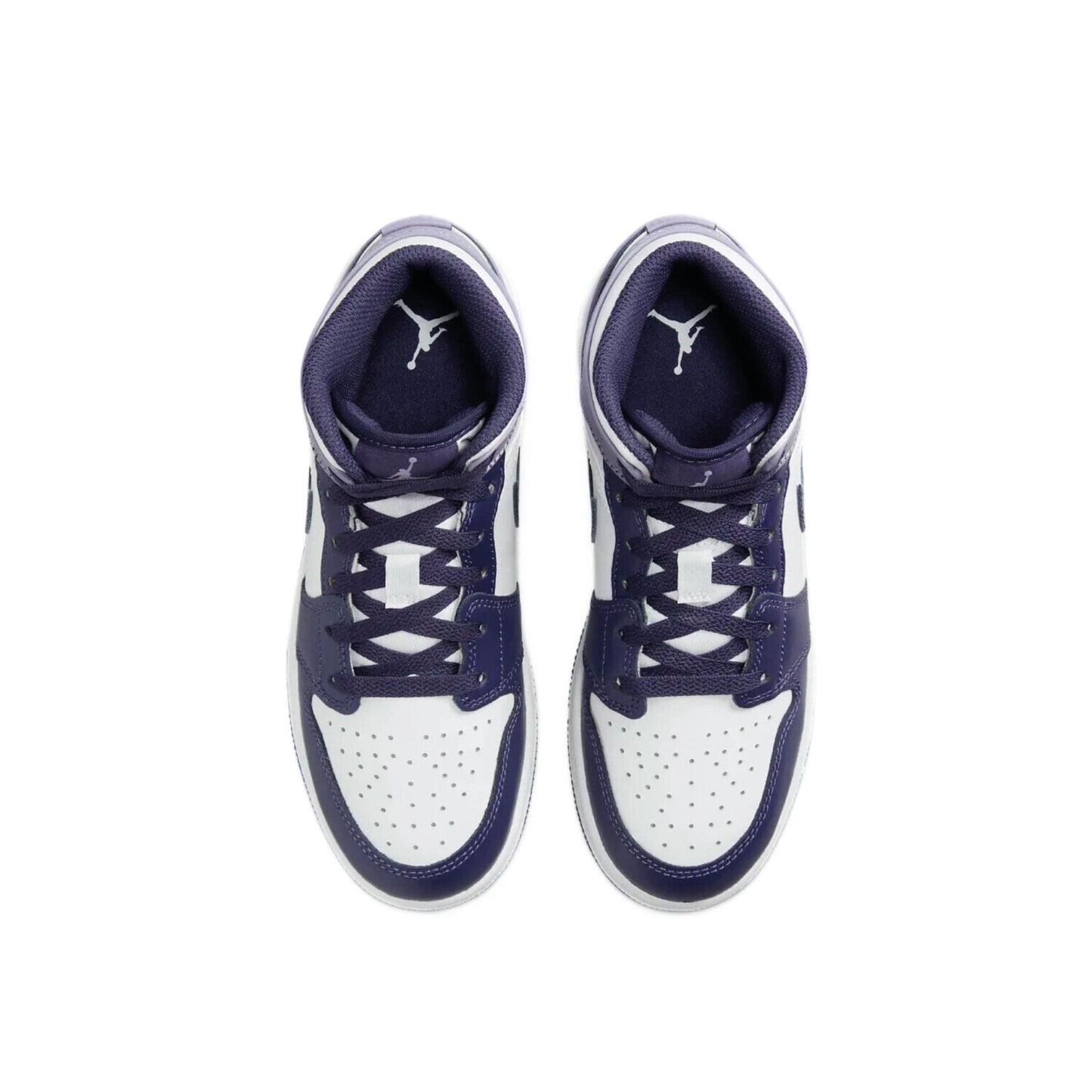 Jordan 1 Mid White Sky J Purple (GS)