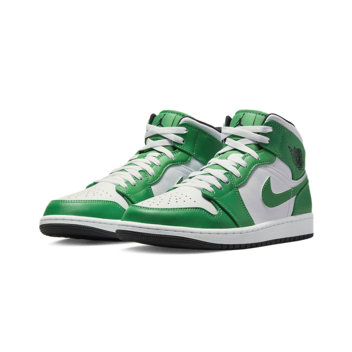Jordan 1 Mid Lucky Green