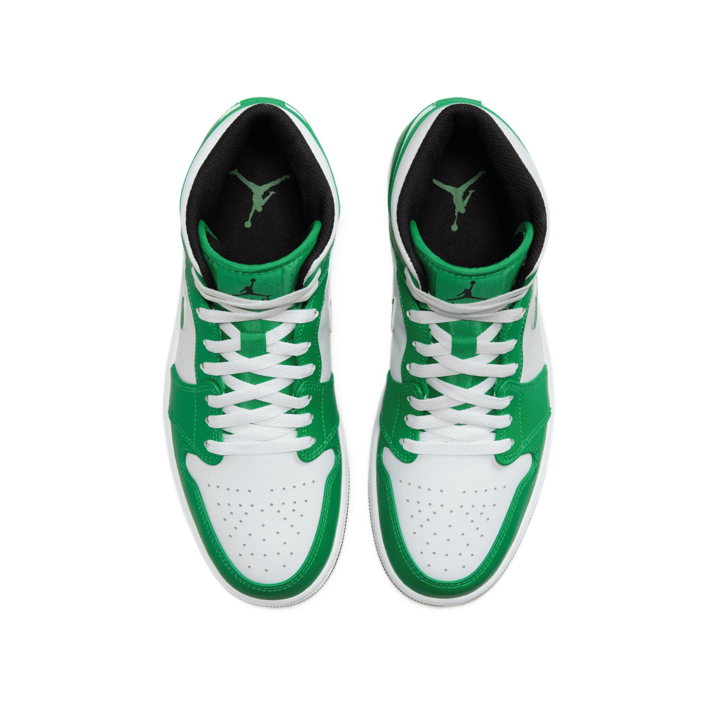 Jordan 1 Mid Lucky Green