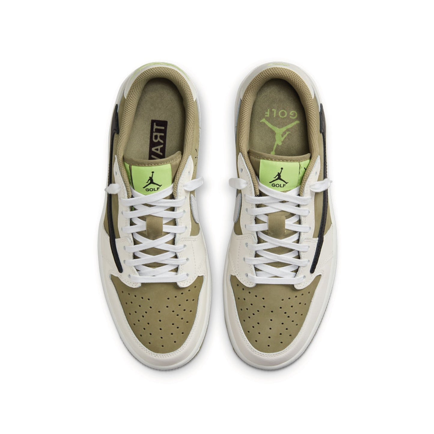 Jordan 1 Retro Low Golf Travis Scott Neutral Olive