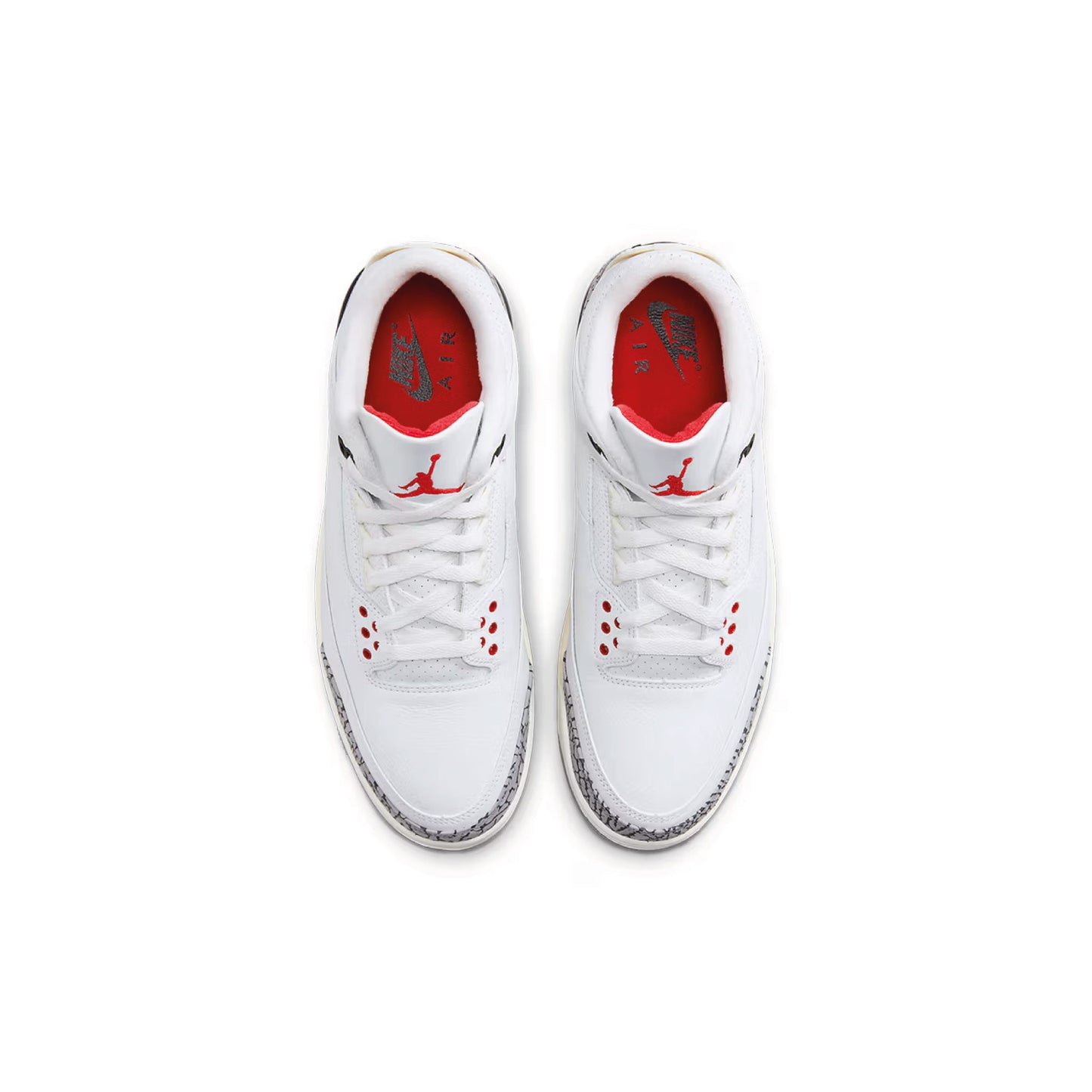 Jordan 3 Retro Bardhë Çimento i Riimagjinuar - 48 orë