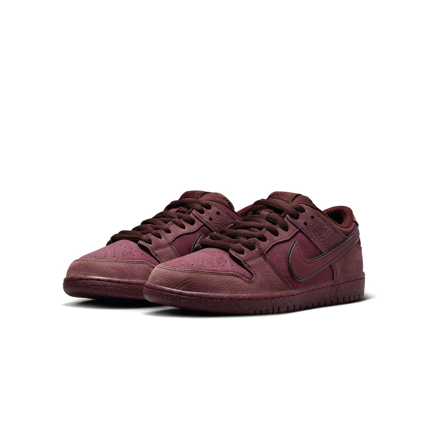 Nike SB Dunk Low 'City of Love' Burgundy Crush