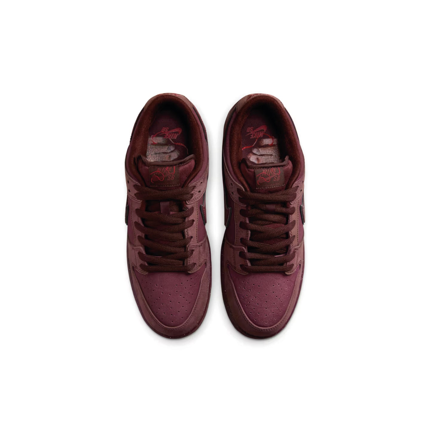 Nike SB Dunk Low 'City of Love' Burgundy Crush