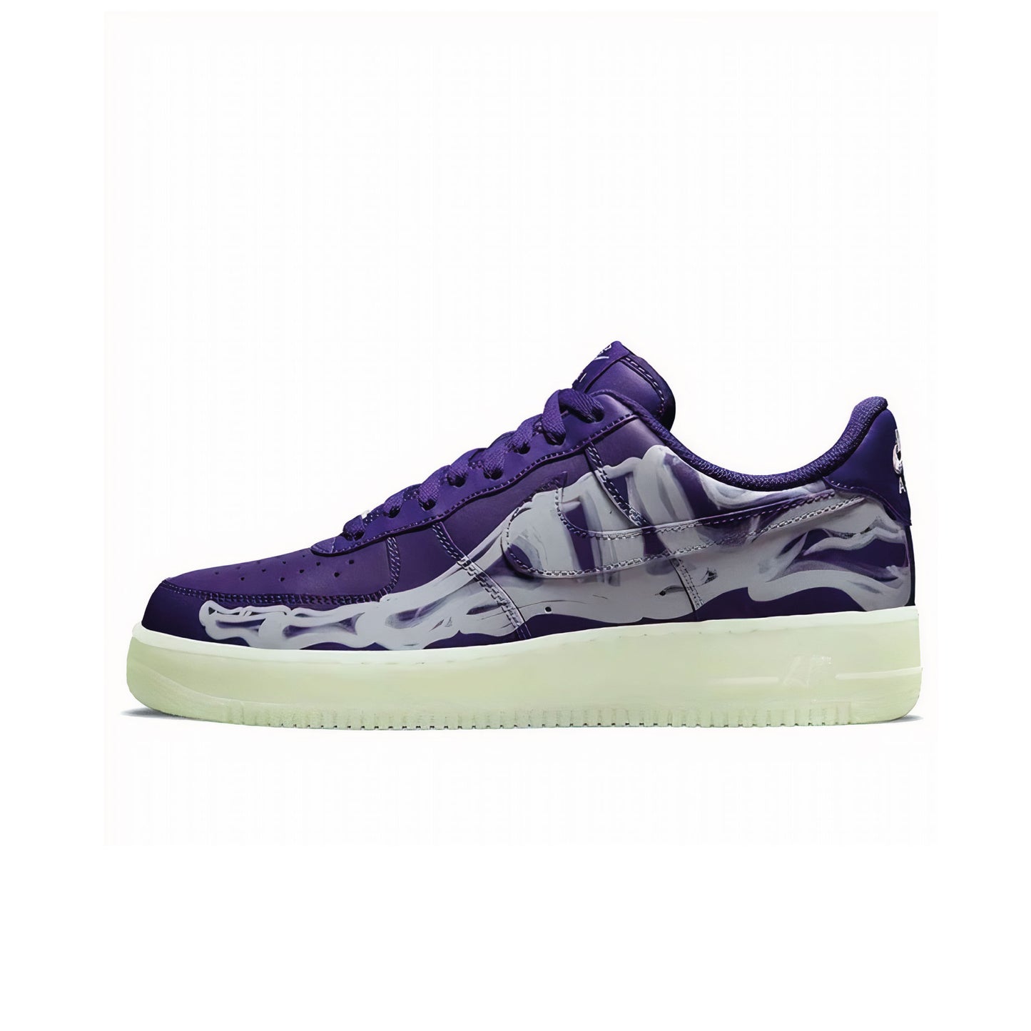 Nike Air Force 1 Low Purple Skeleton Halloween (2021)