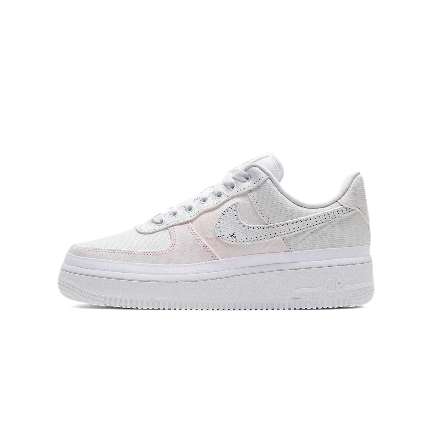 Nike Air Force 1 LX zbulon Swoosh të zi (W)