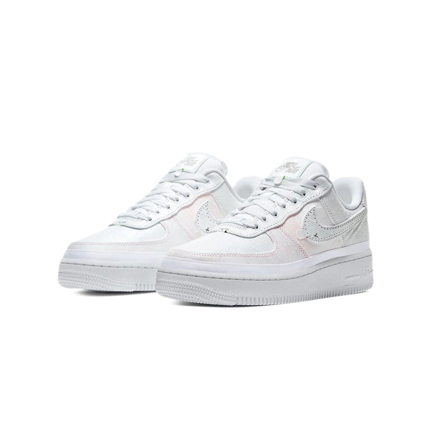 Nike Air Force 1 LX zbulon Swoosh të zi (W)