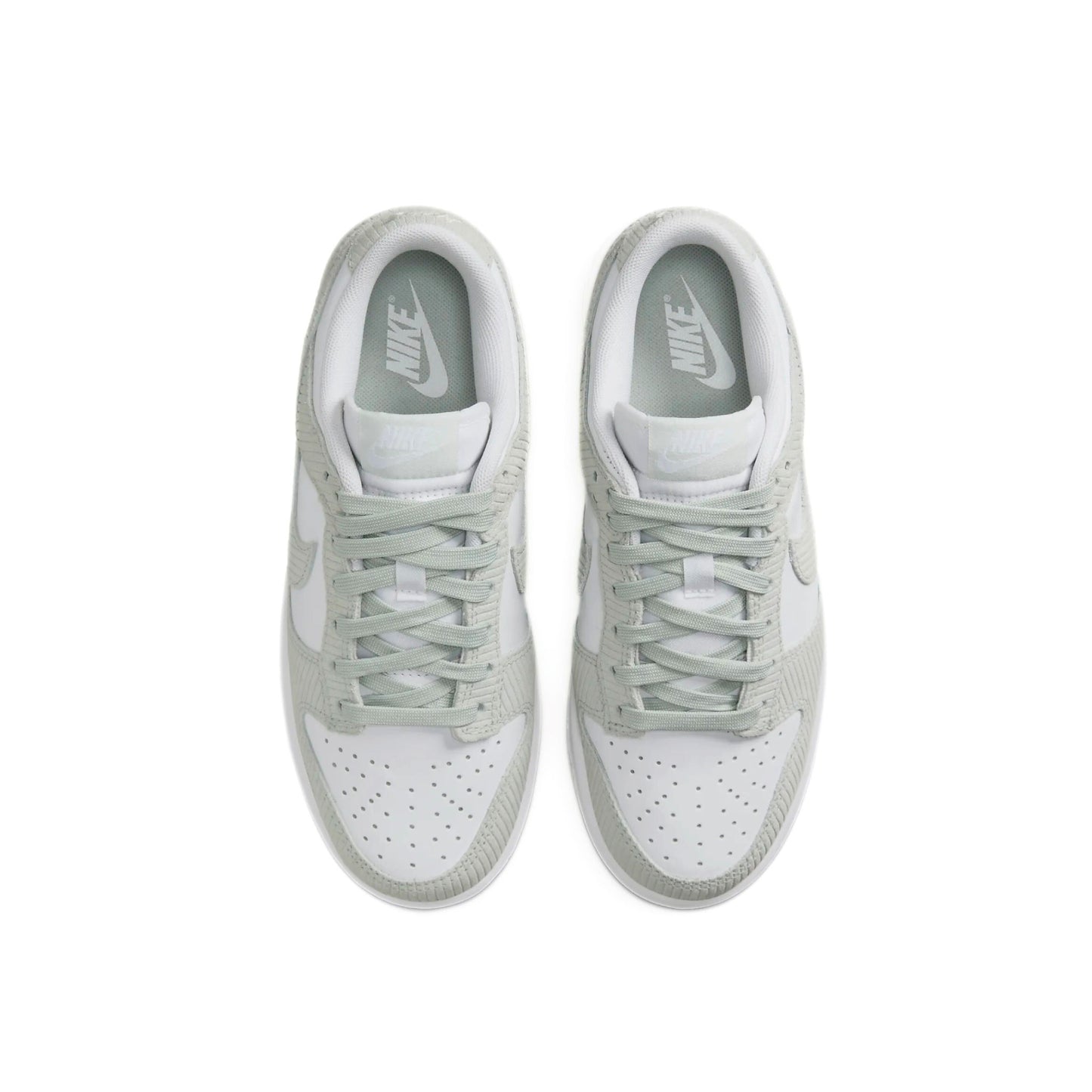 Nike Dunk Low Light Ασημί Κορδόνι (W)