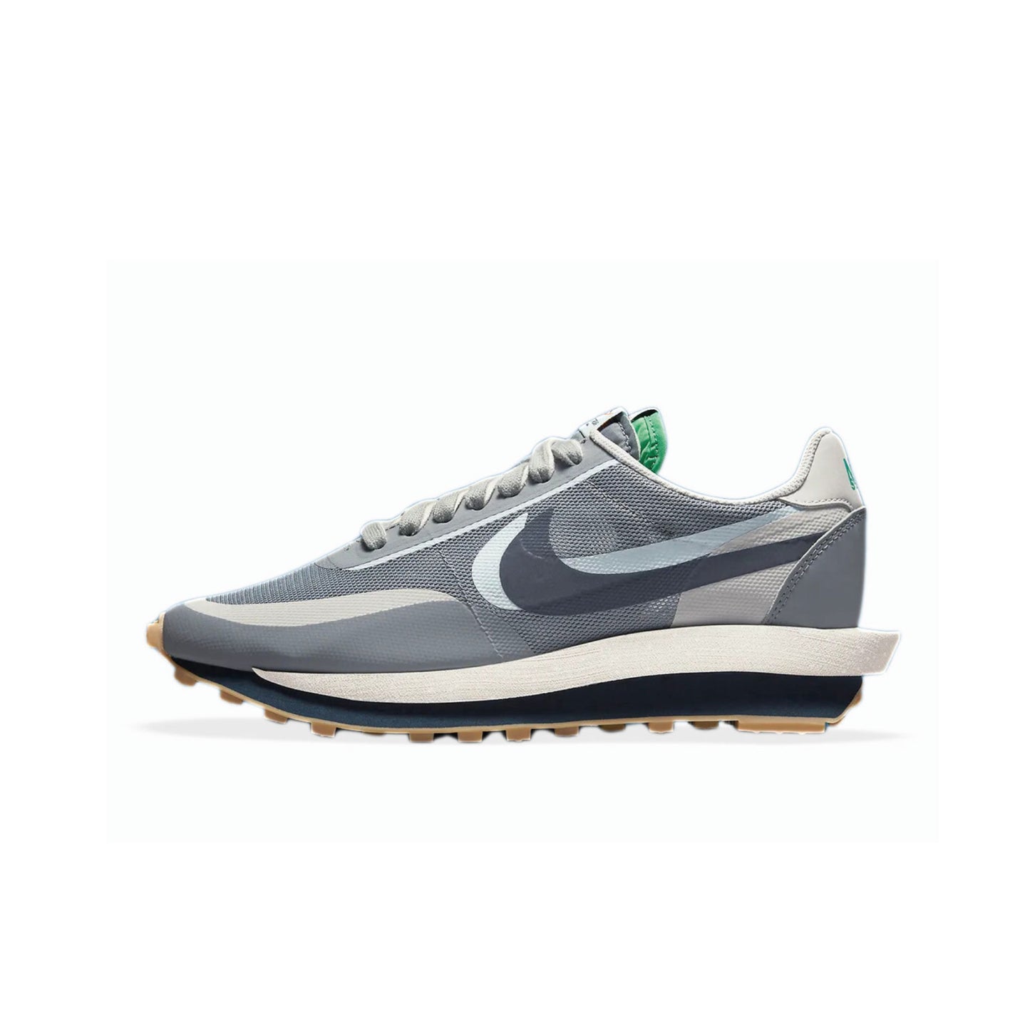 Nike LD Waffle x sacai x CLOT Kiss of Death 2 Cool Grey