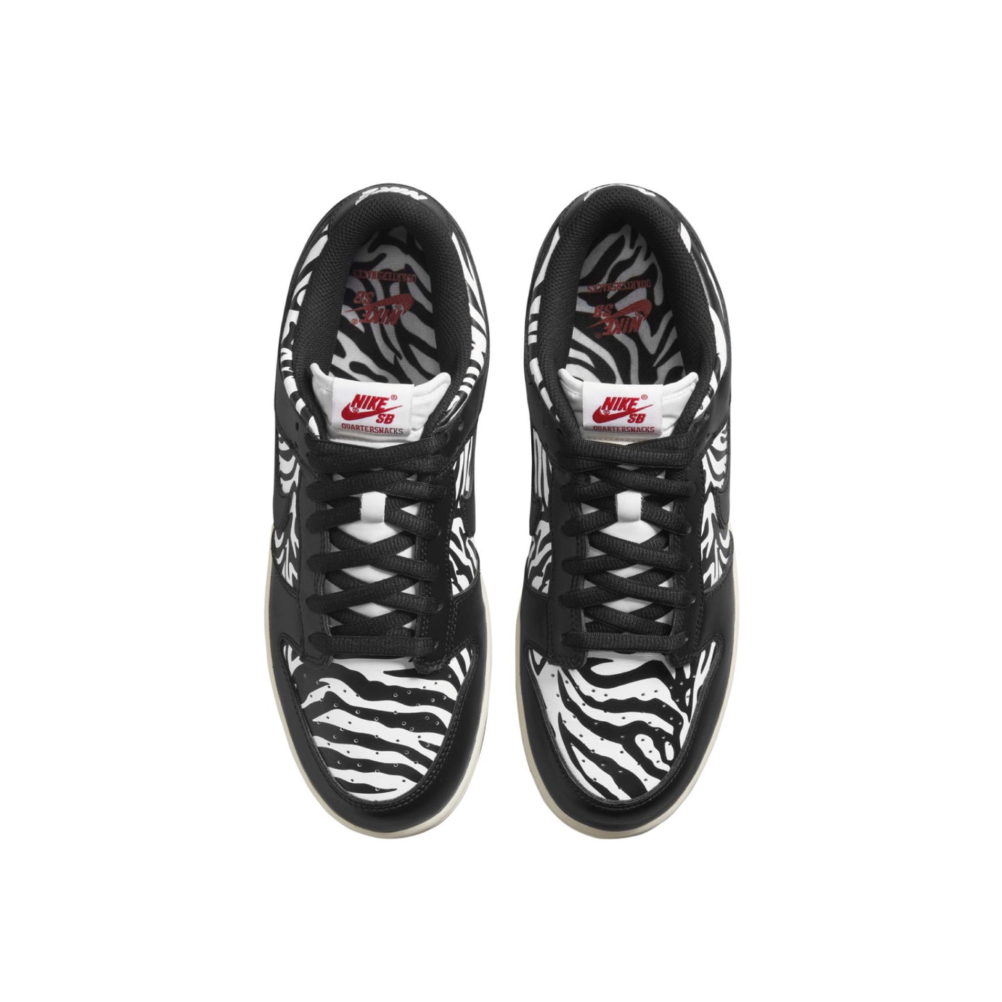 Nike SB x Quartersnacks Dunk Low Pro 'Zebra'  - 48h