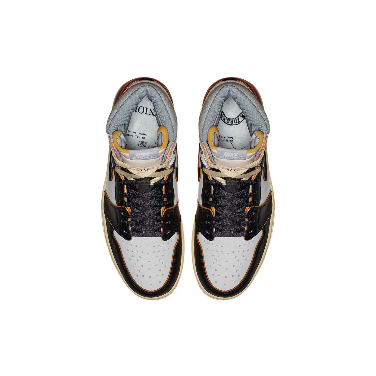 Union x Jordan 1 Retro High LA Μαύρο Δάχτυλο - 48 ώρες