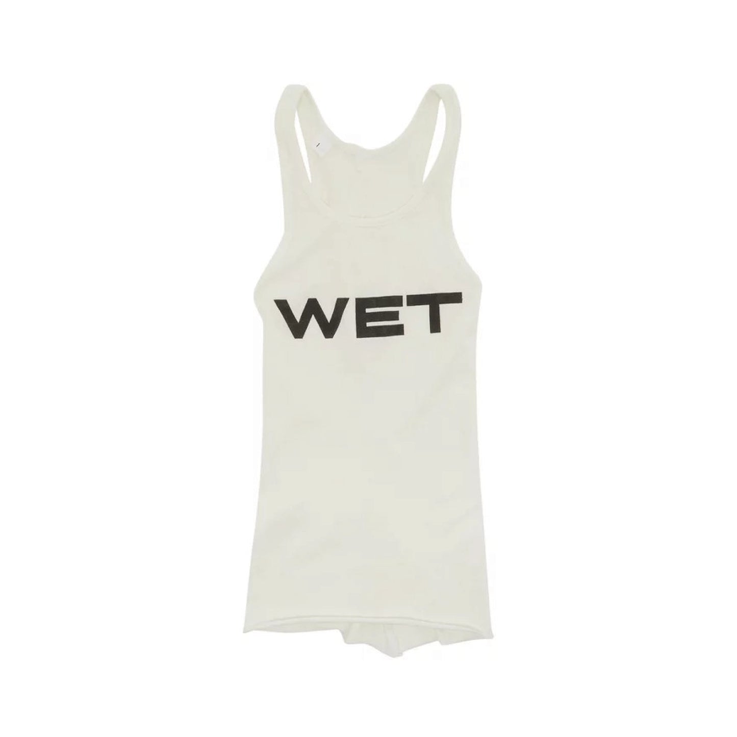 YZY Mowalola Wet Tank Top 'White'