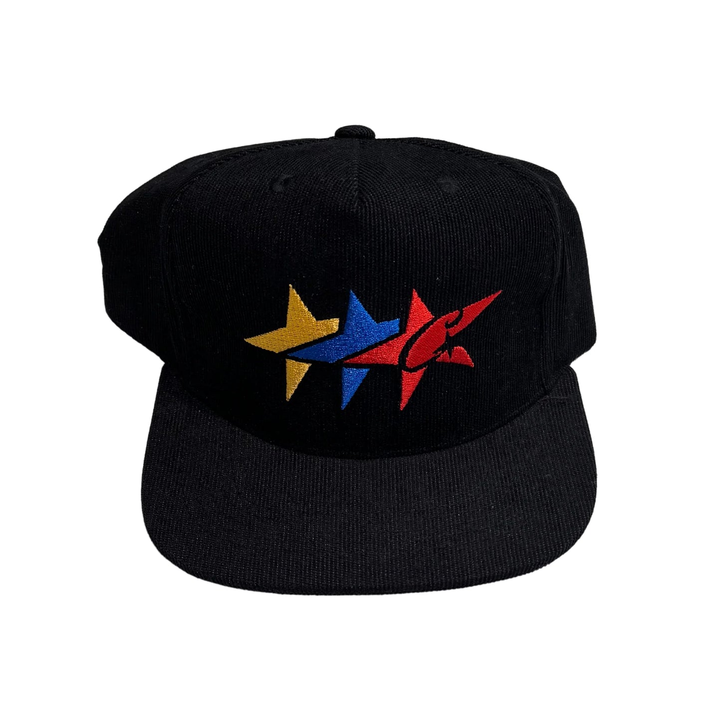 Corteiz C-Star Corduroy Trucker Hat 'Black'