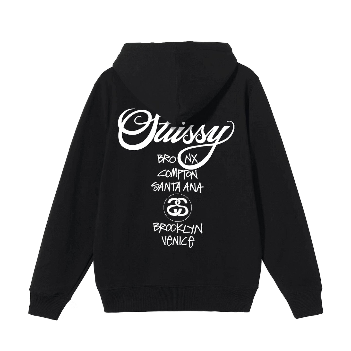 Φούτερ Stussy World Tour 'Μαύρο'
