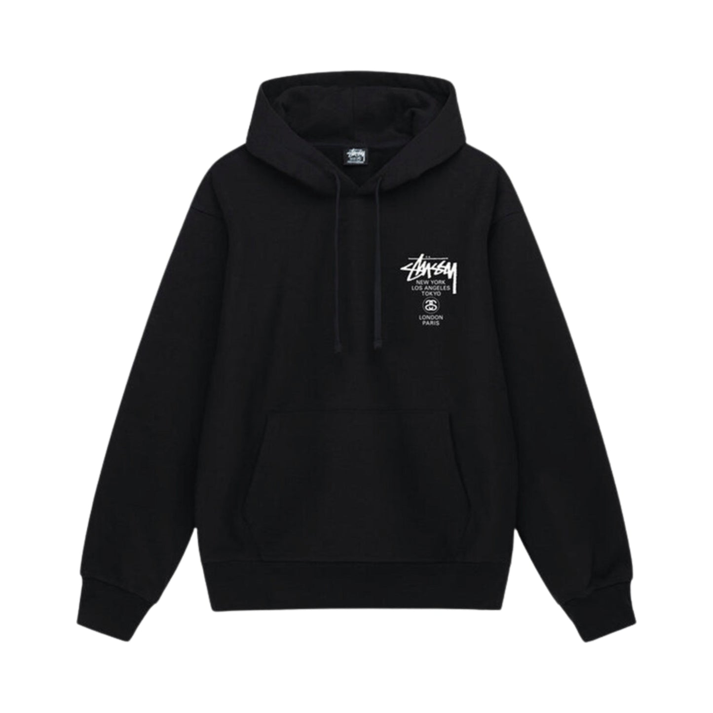 Φούτερ Stussy World Tour 'Μαύρο'
