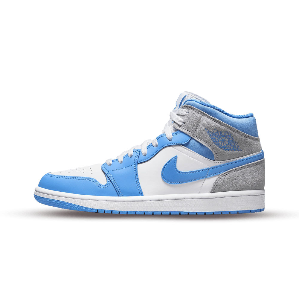 Jordan 1 Mid University Blue Grey